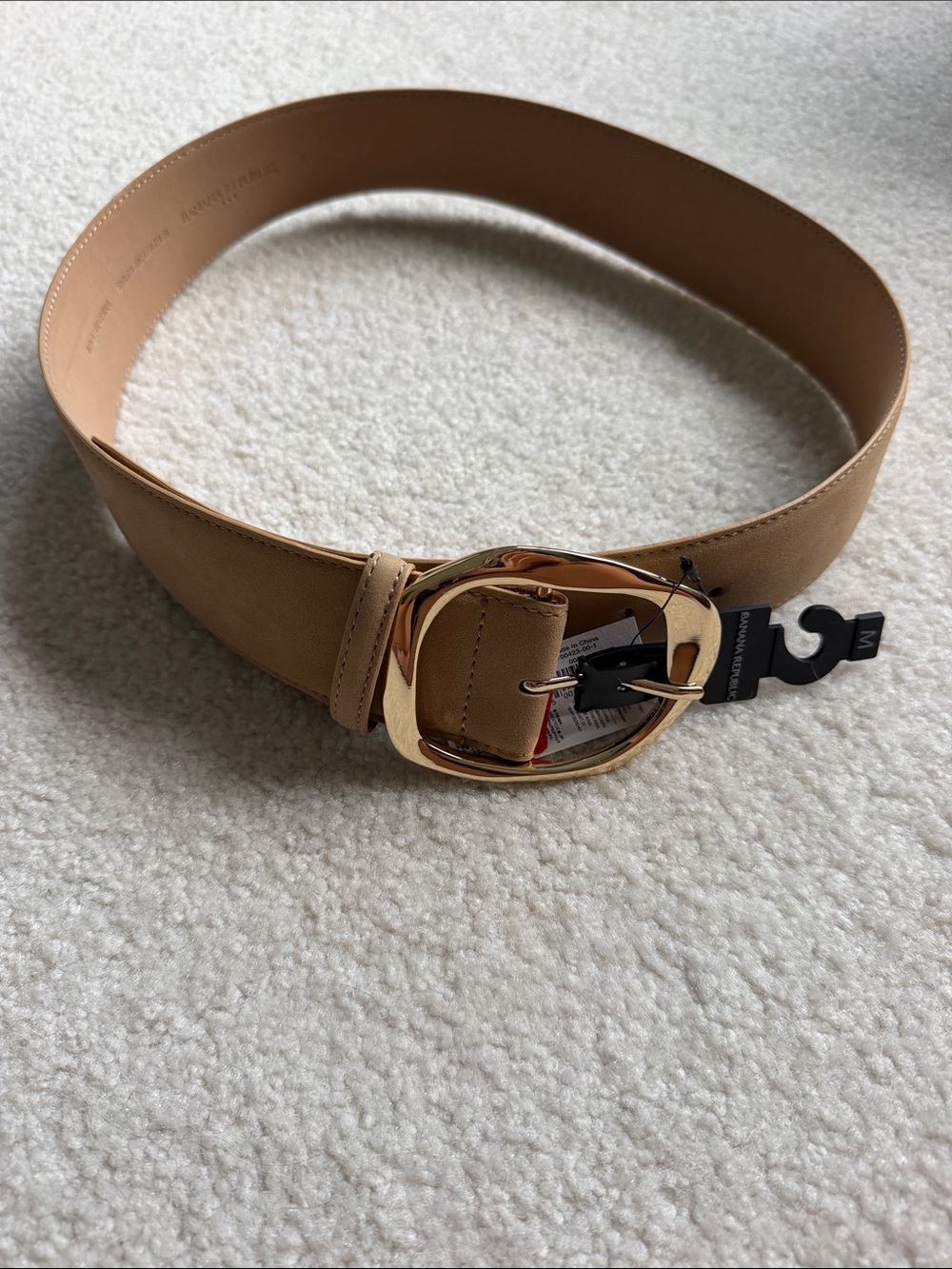 NWT Banana Republic Factory faux suede belt- medium